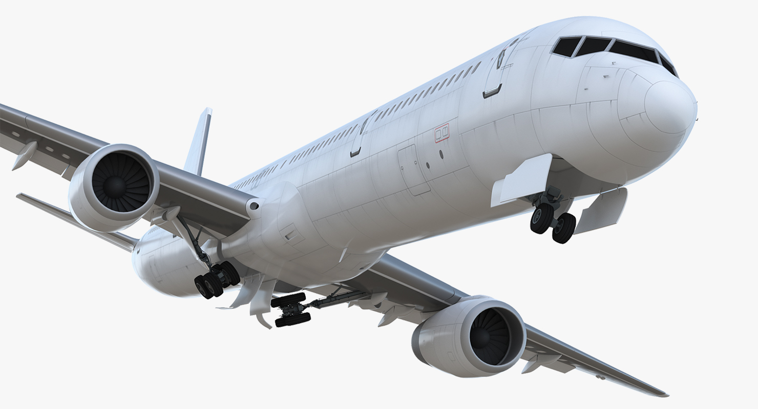 Boeing 757 300 Generic Rigged 3D model