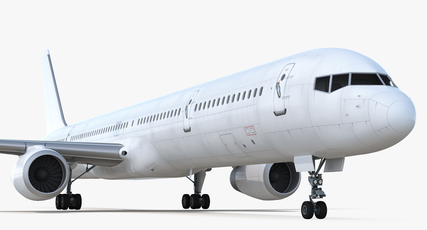 Boeing 757 300 Generic Rigged 3D model