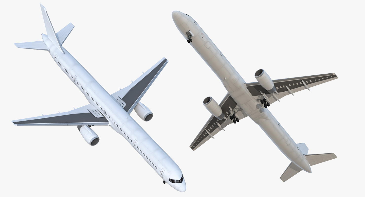 Boeing 757 300 Generic Rigged 3D model
