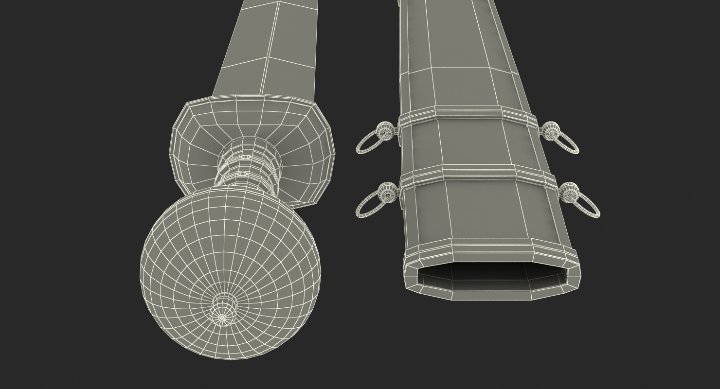 Roman Gladius Short Sword Set 3D model