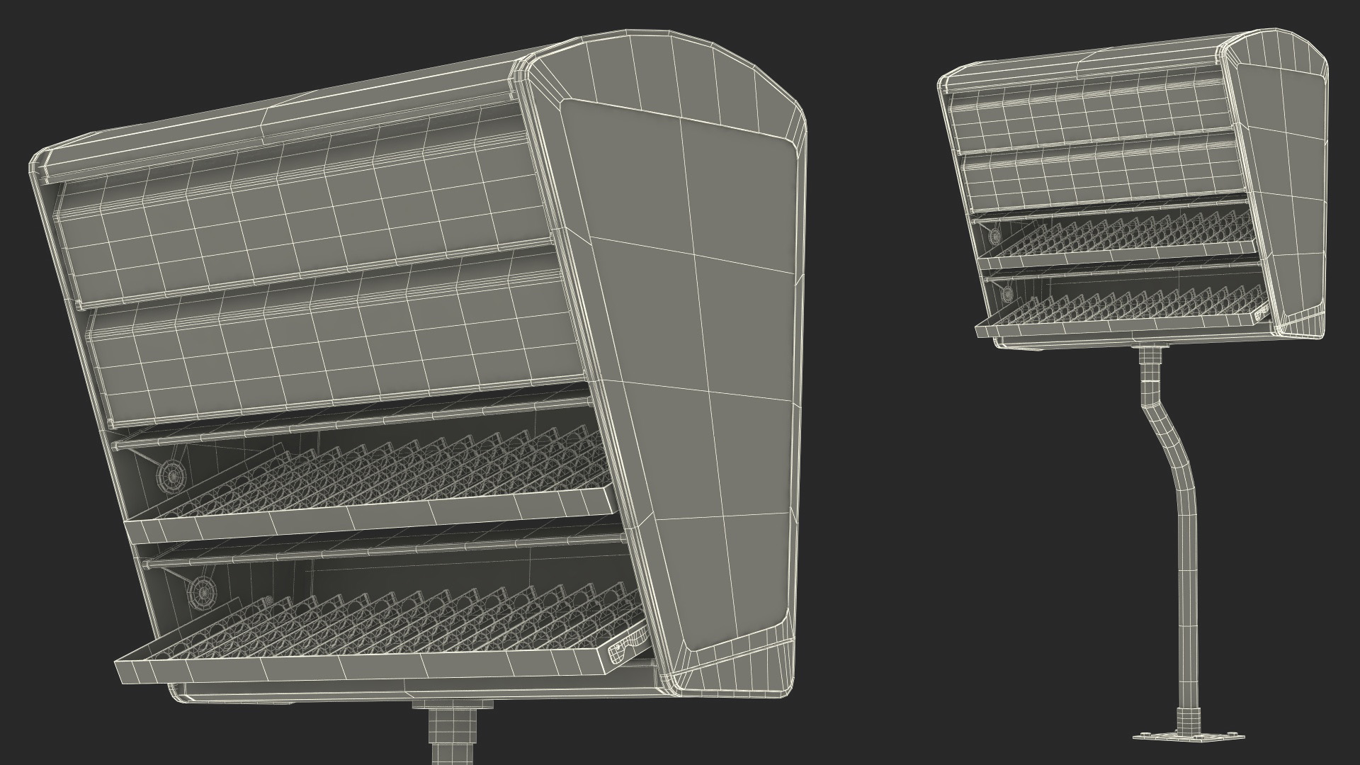 Cigarette Shop Display 3D