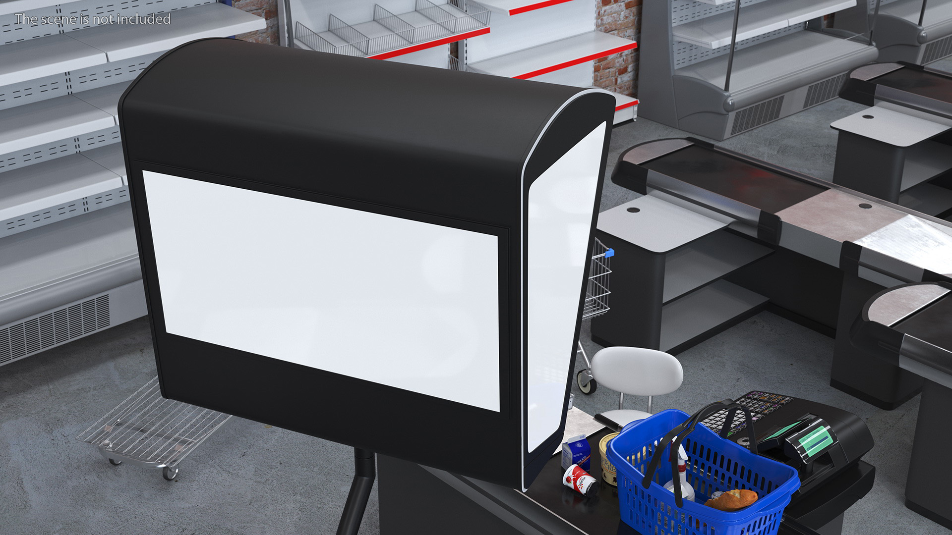 Cigarette Shop Display 3D