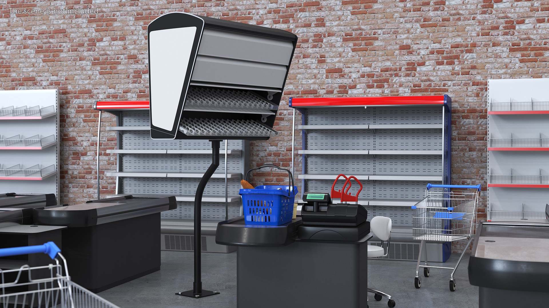 Cigarette Shop Display 3D