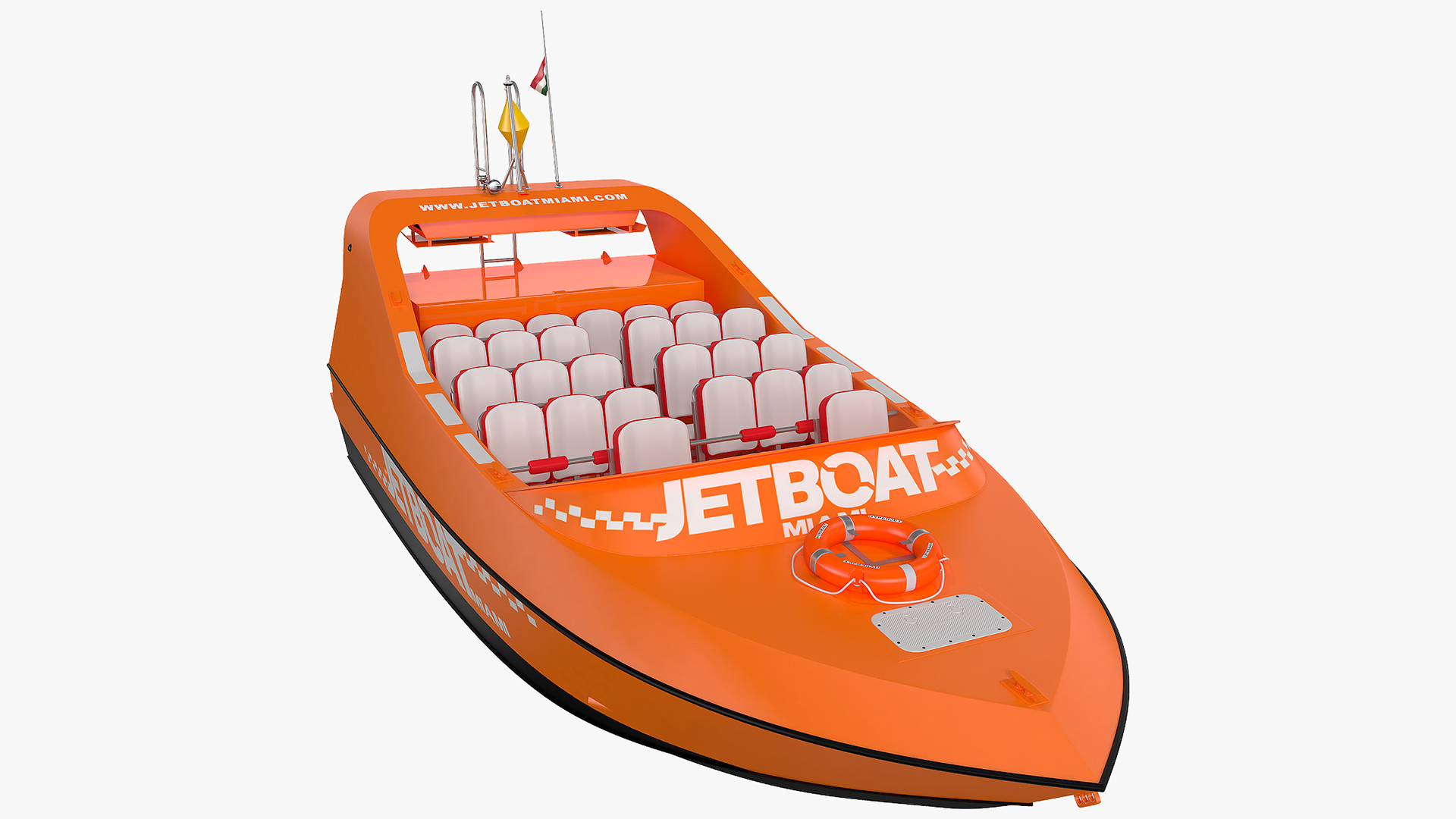 3D Moggaro 950 WJ Adrenalin Boat Orange
