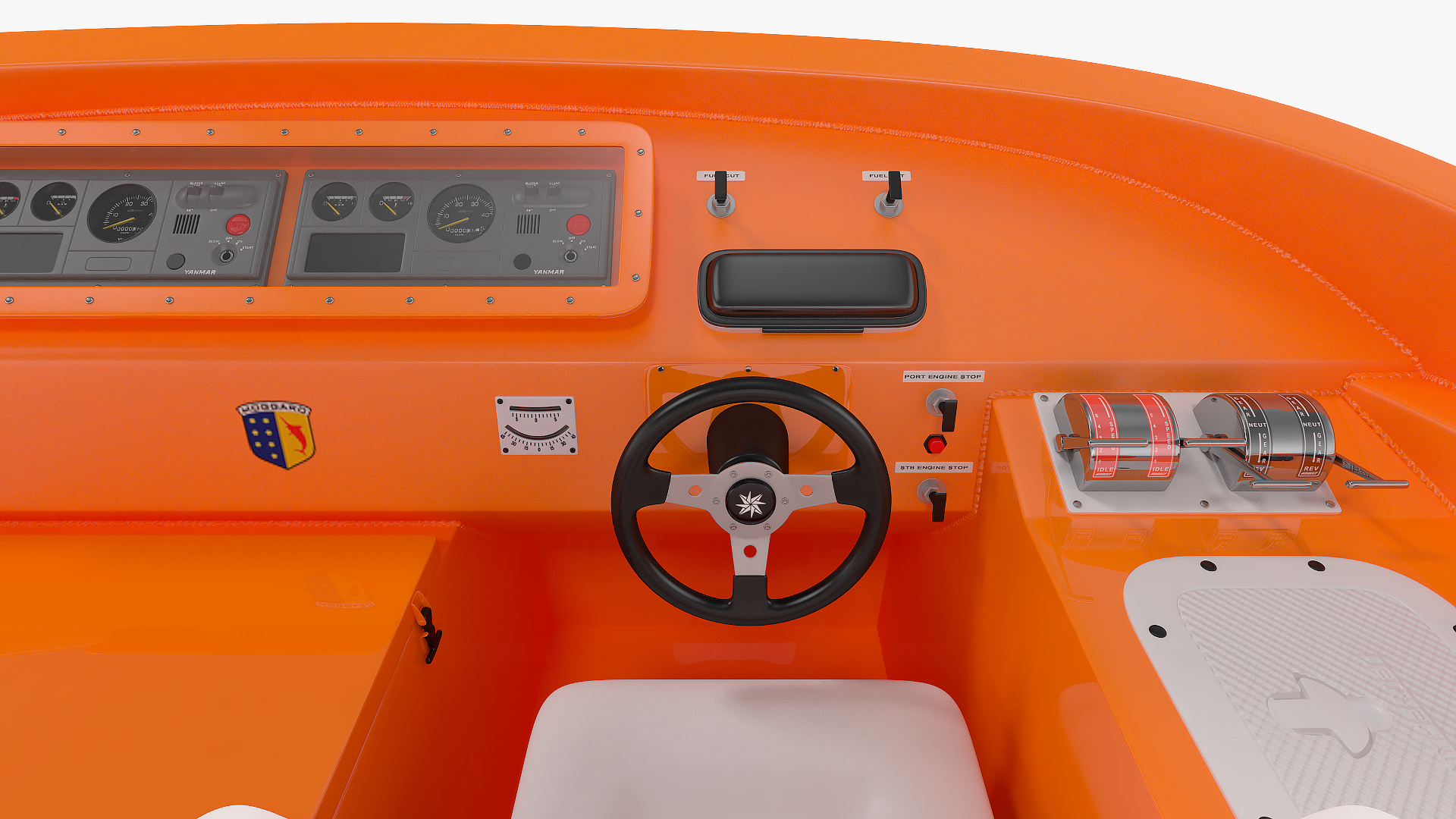 3D Moggaro 950 WJ Adrenalin Boat Orange