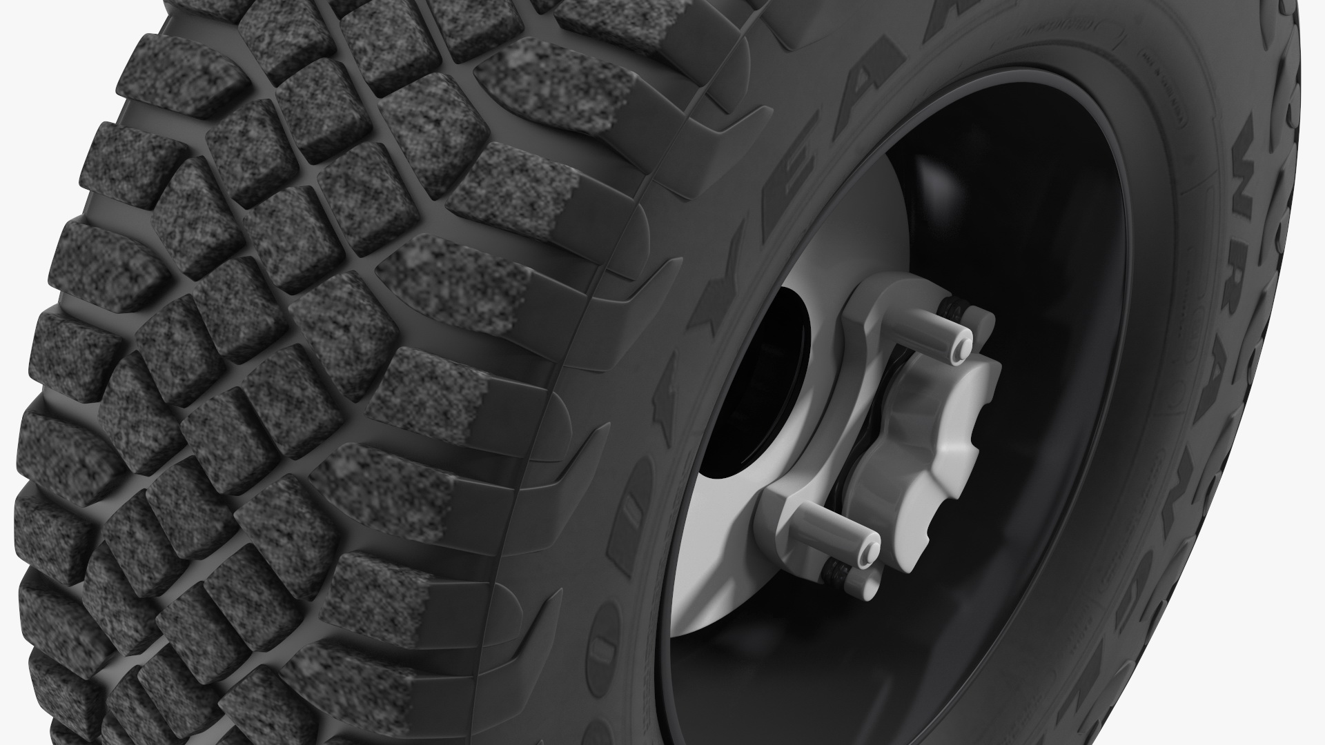 3D Goodyear Wrangler Off Road Tire