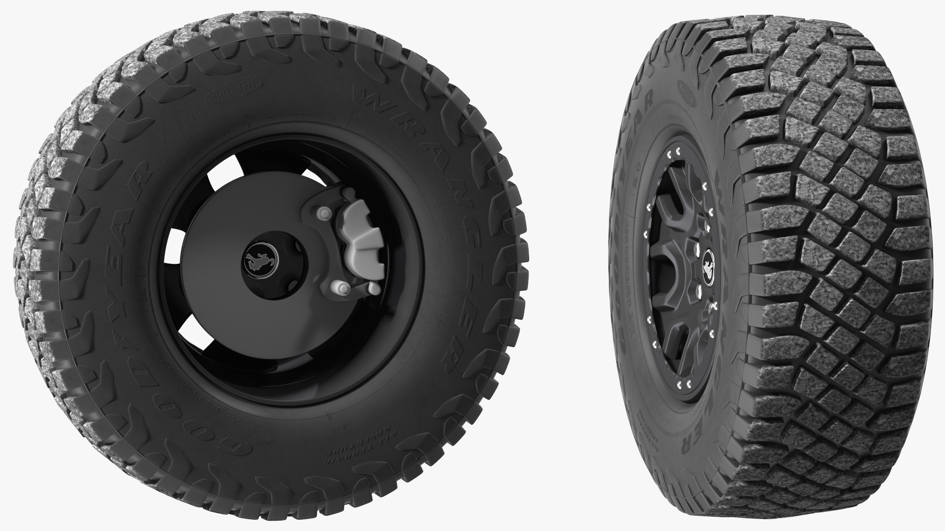 3D Goodyear Wrangler Off Road Tire