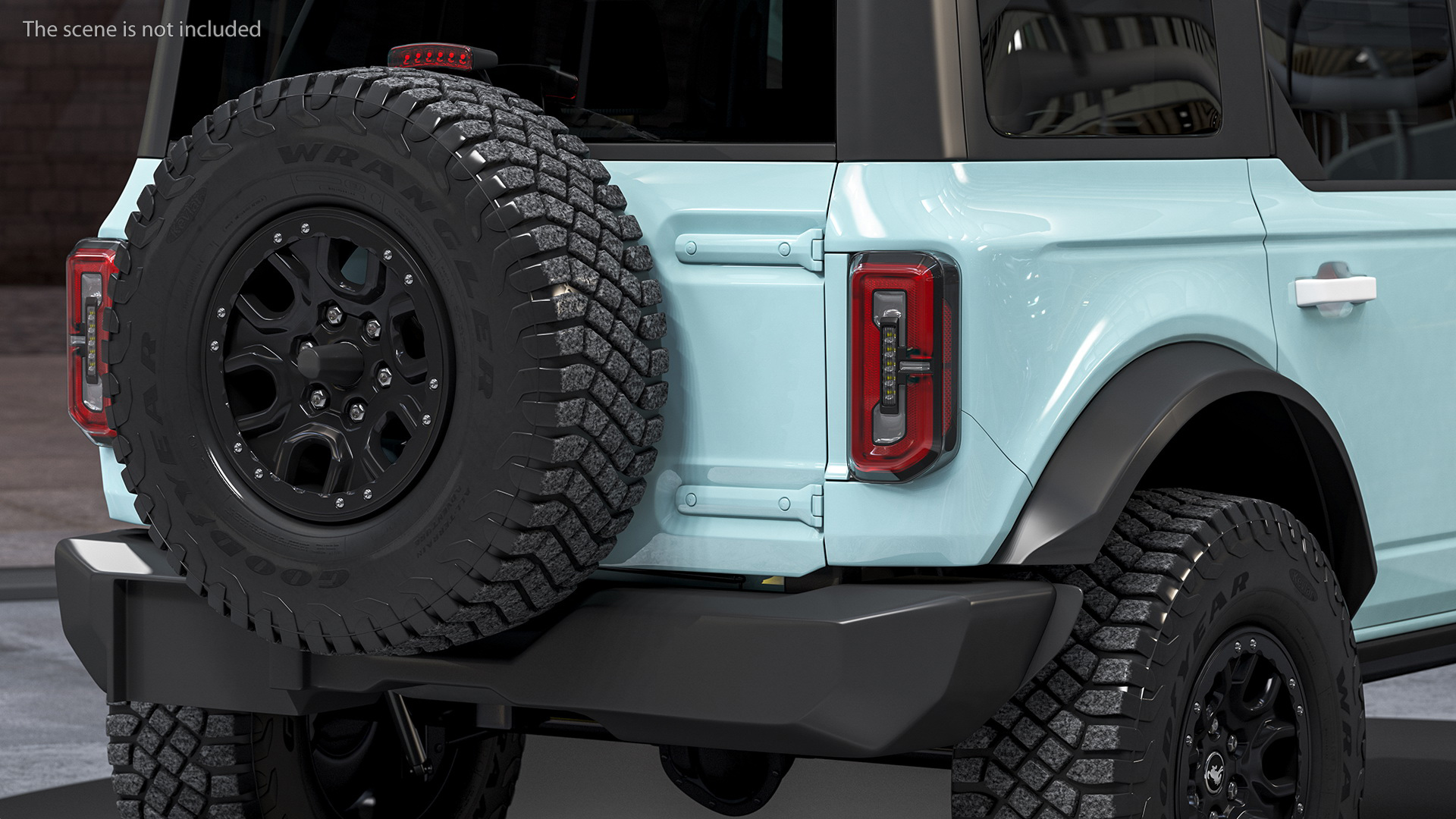 3D Goodyear Wrangler Off Road Tire