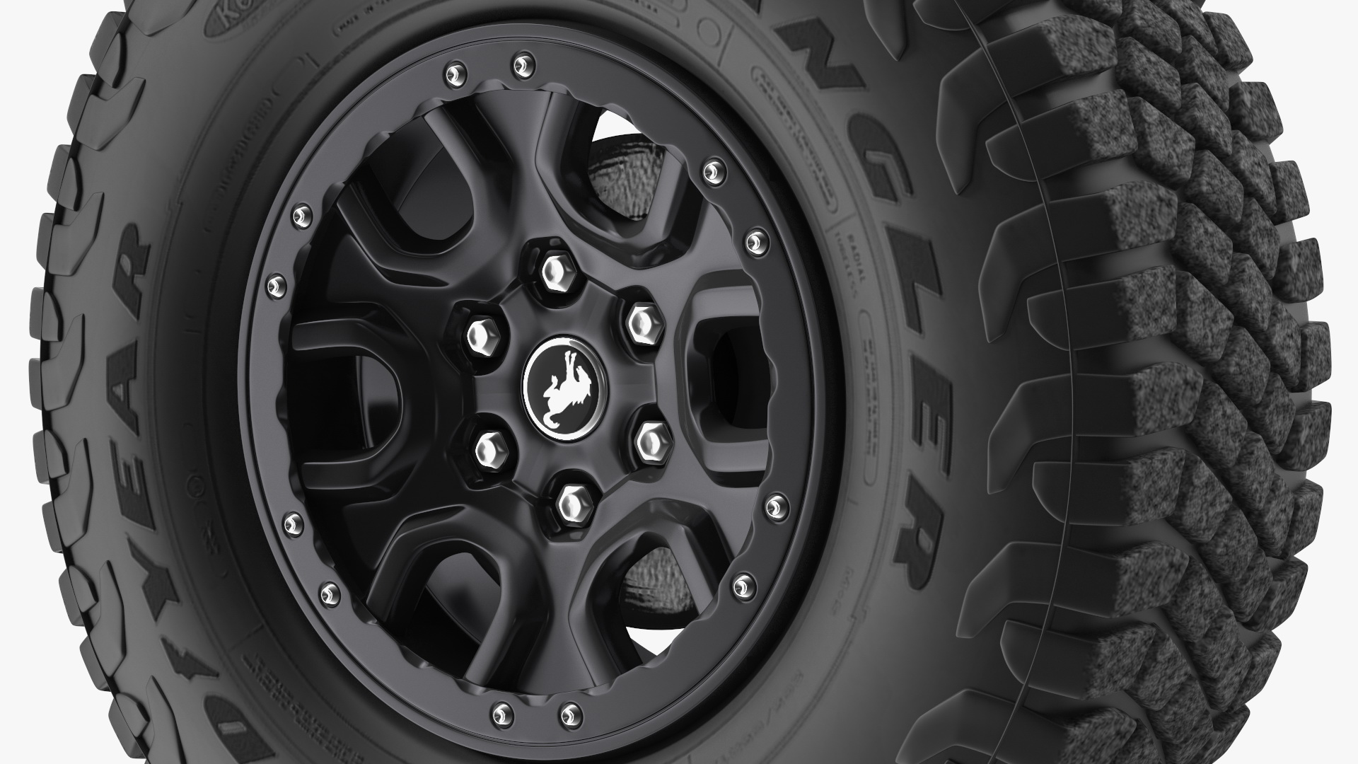 3D Goodyear Wrangler Off Road Tire