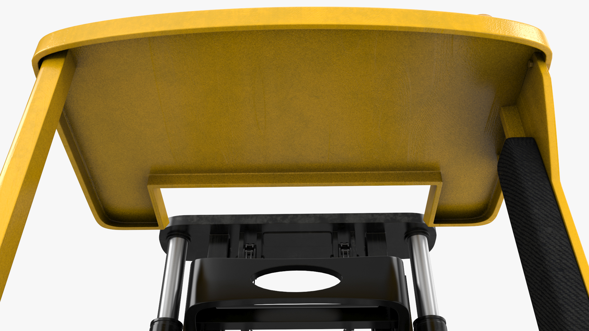Industrial Forklift Truck Rigged 3D
