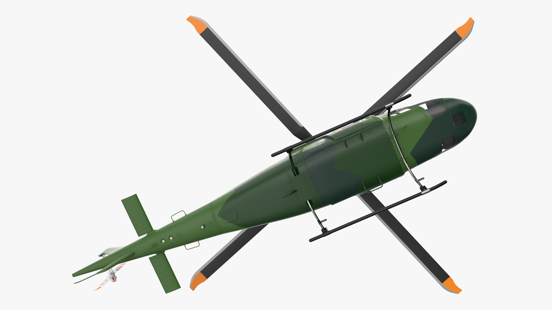 3D Military Helicopter AgustaWestland AW119 Koala