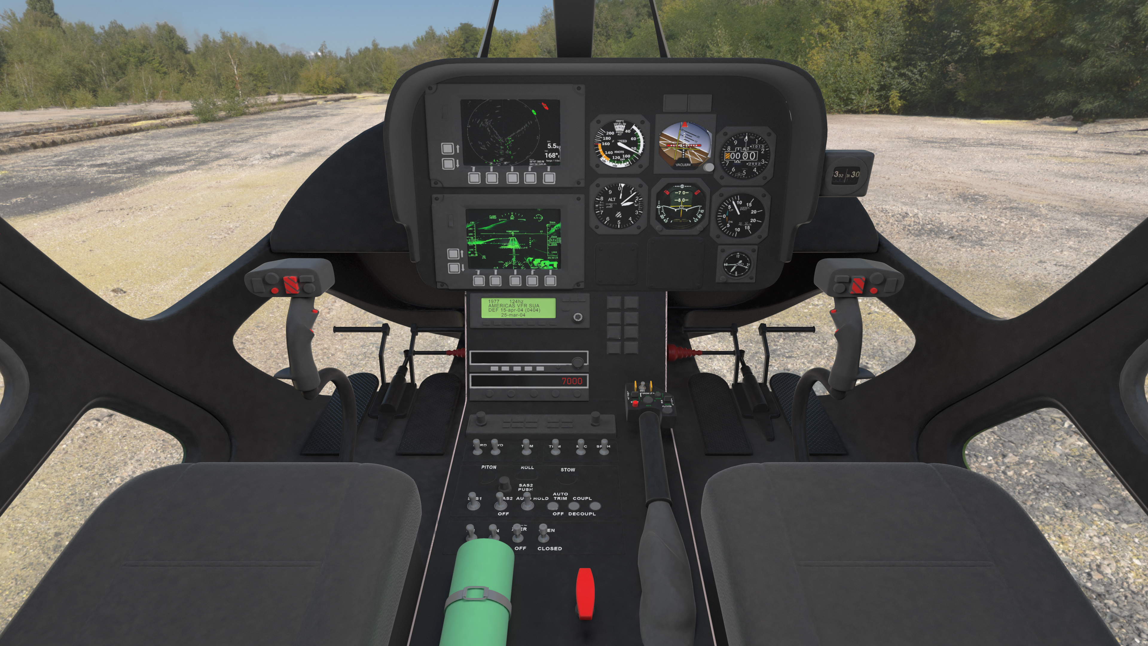 3D Military Helicopter AgustaWestland AW119 Koala