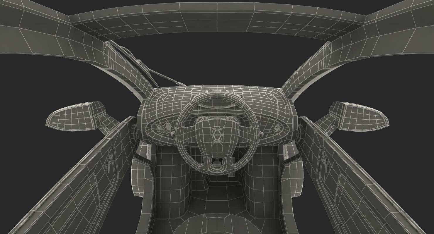 3D model Electric Car Generic