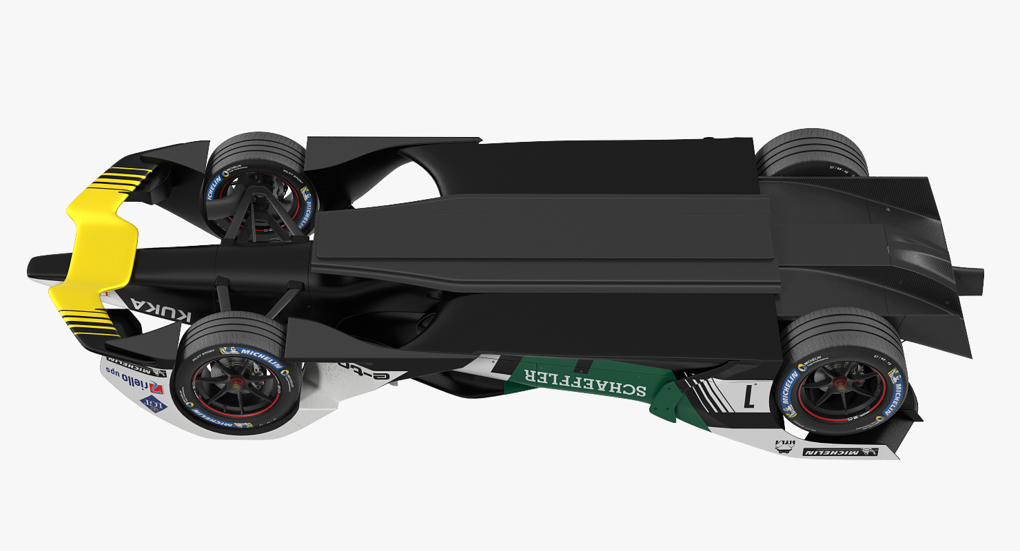 3D Audi Formula E Car model