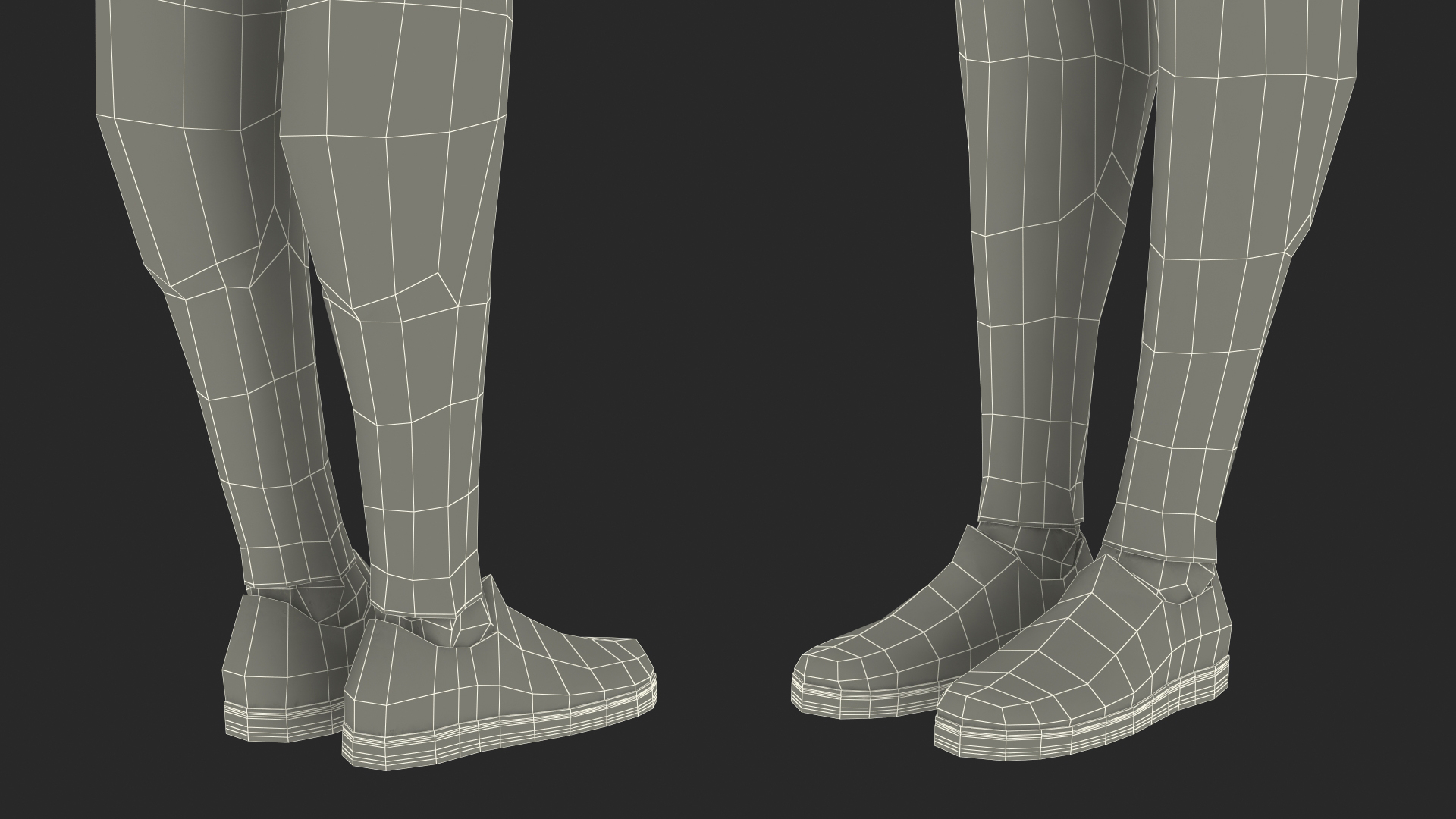 Asian Woman in Sportswear Rigged 3D