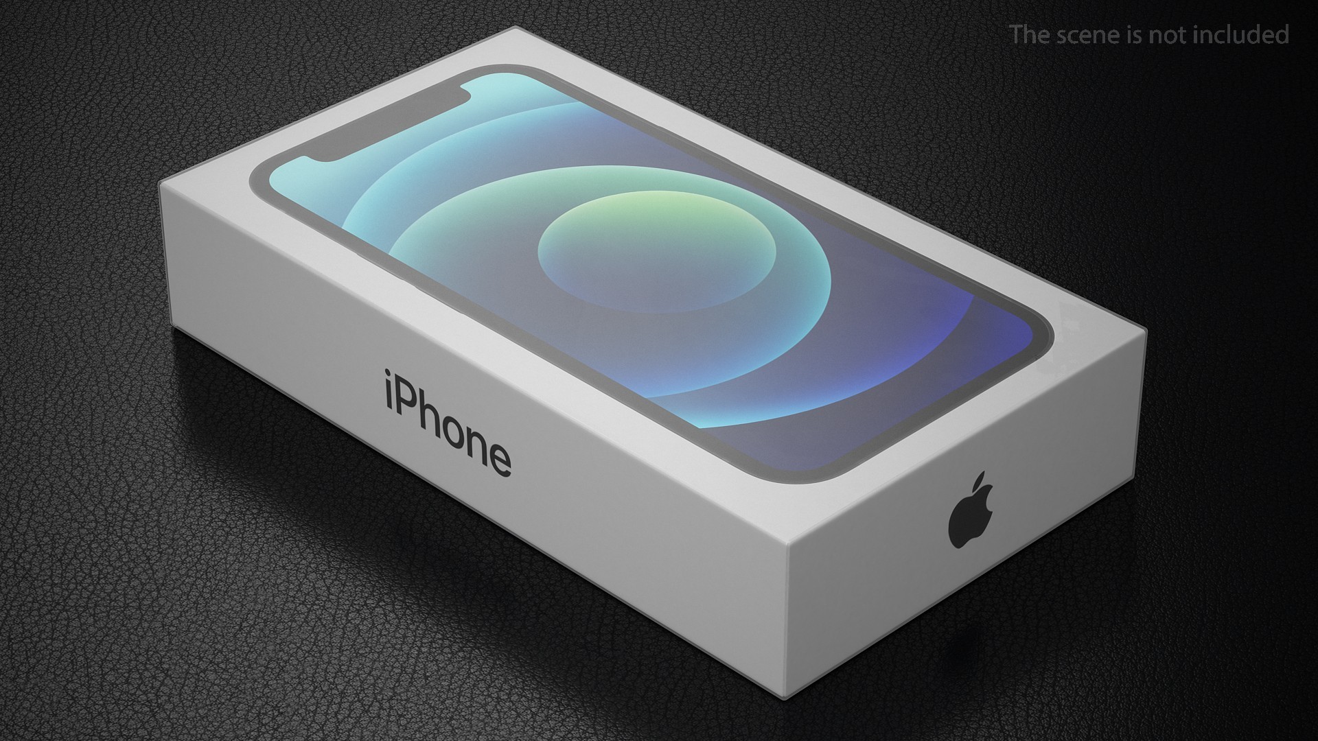 iPhone 12 mini Box Black 3D model