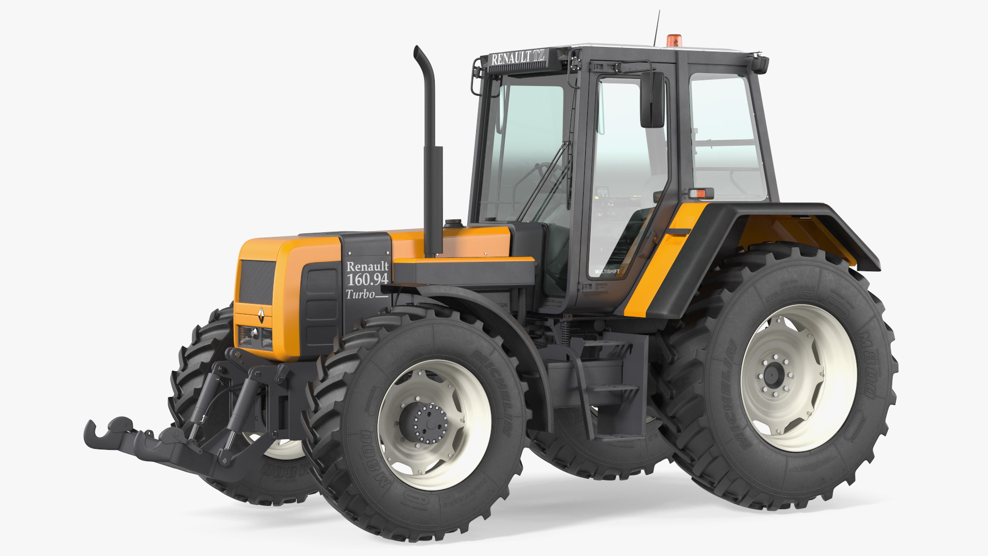 Renault 160-94 Wheel Tractor Clean 3D model