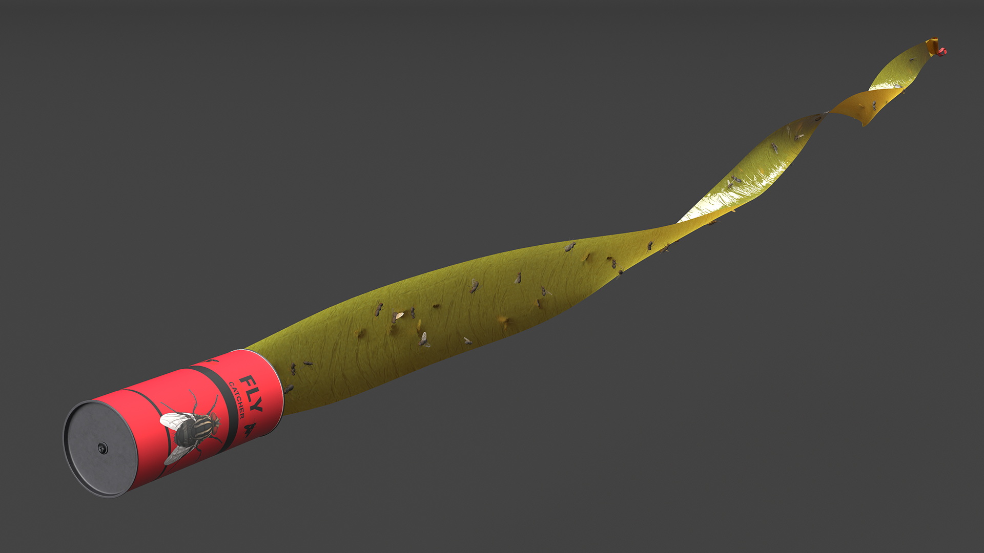 Fly Strips Catcher Opened with Fly 3D model