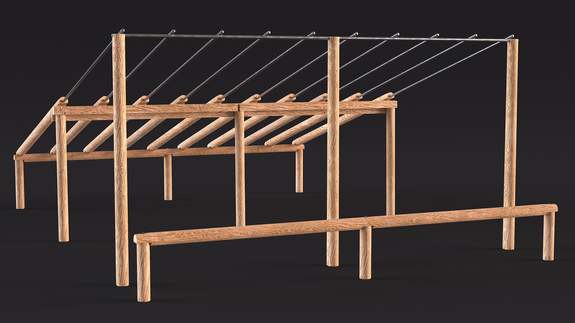 3D Inclined Training Obstacle