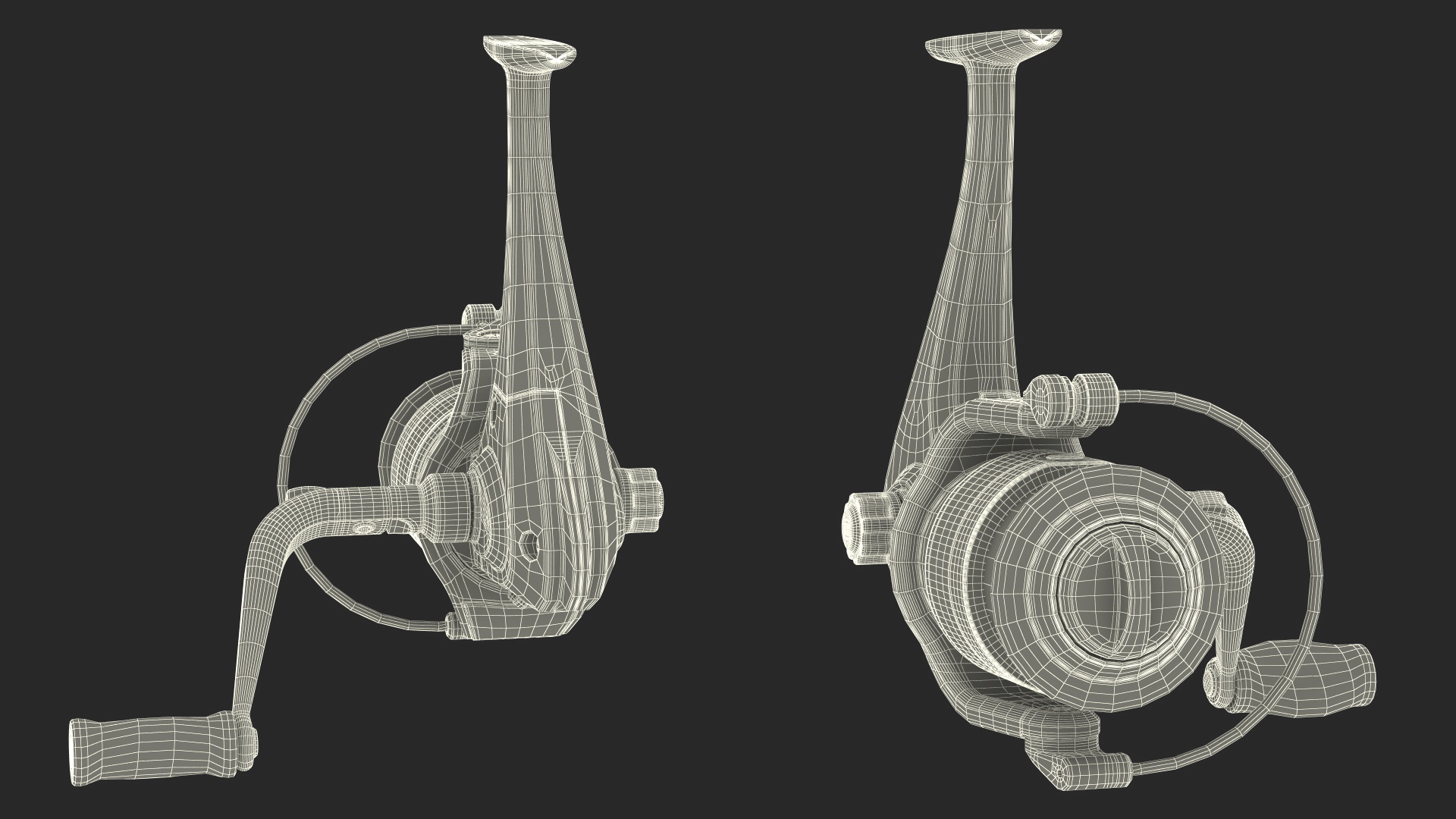 3D Spinning Fishing Reel