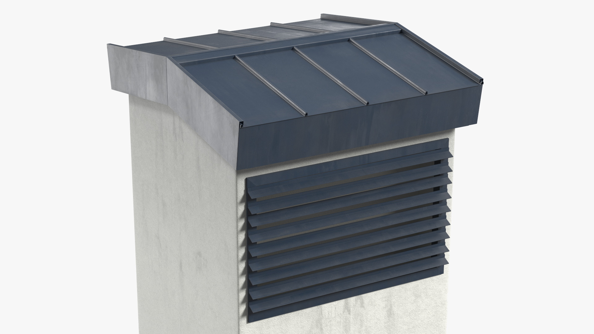 Ventilation Shaft on the Roof 3D model