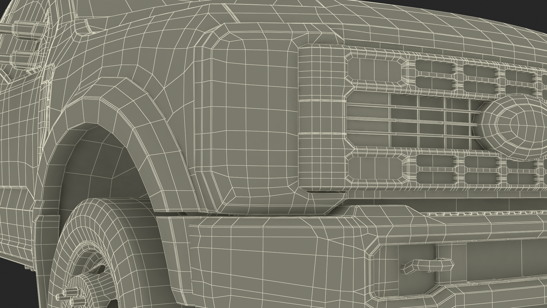 3D Crew Cab 2023 Ford Super Duty F-550 Lariat Bare Chassis White