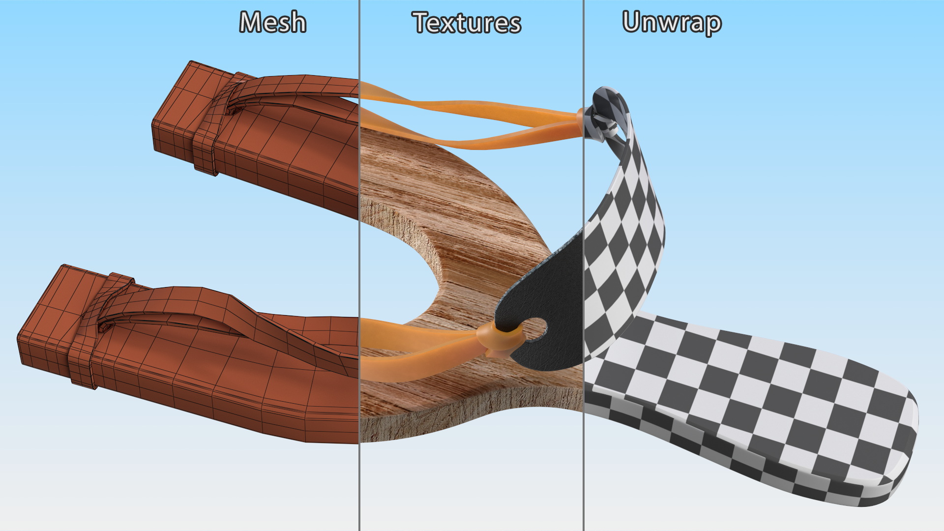3D Wooden Slingshot Dark