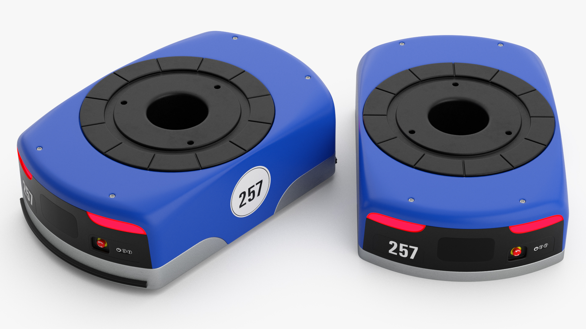 3D Warehouse Robot with Rack Generic model