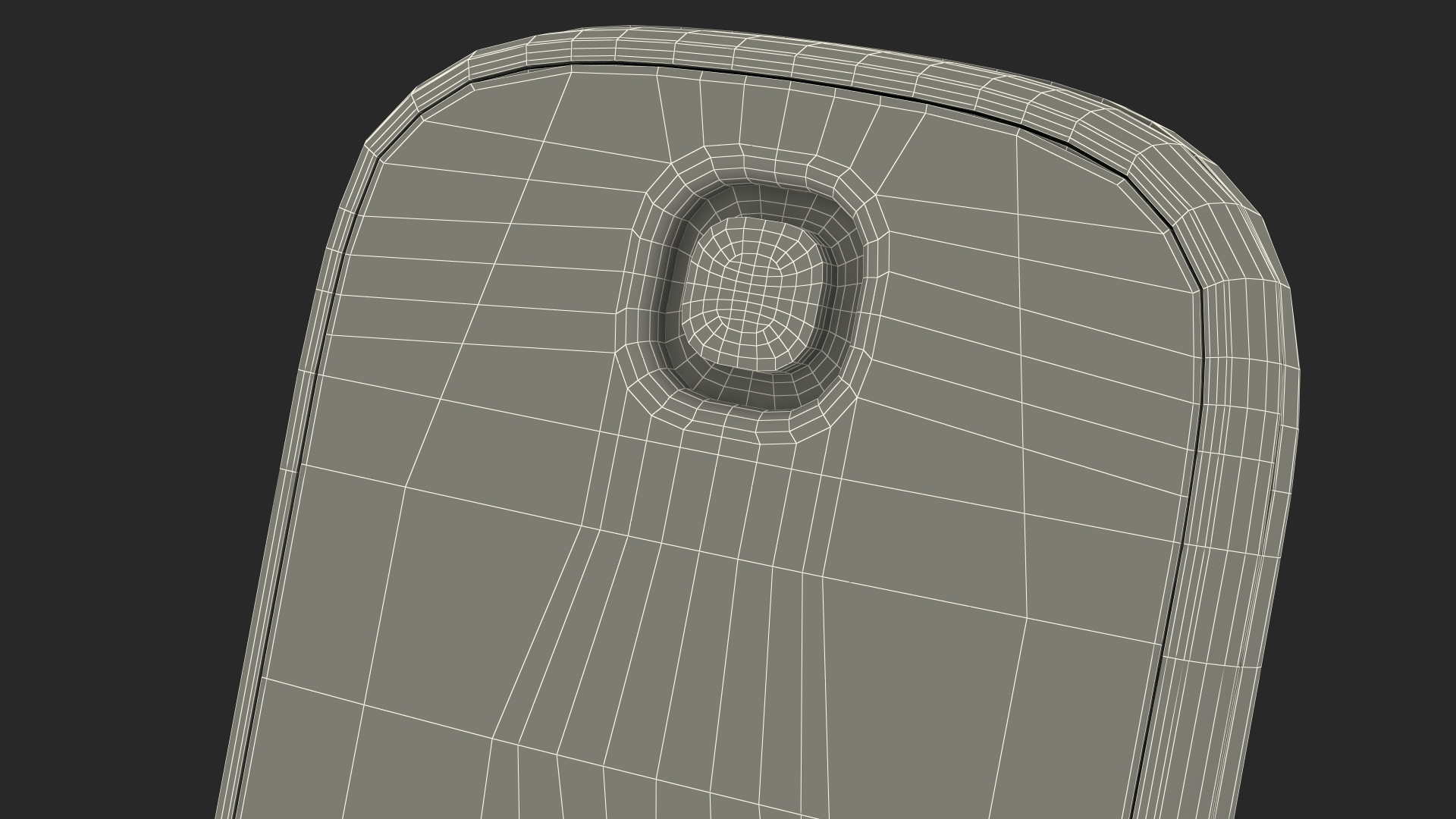 Cordless DECT Phone with Answering Machine 3D