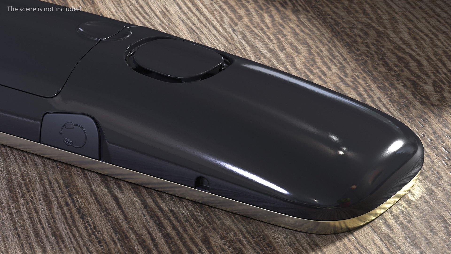 Cordless DECT Phone with Answering Machine 3D
