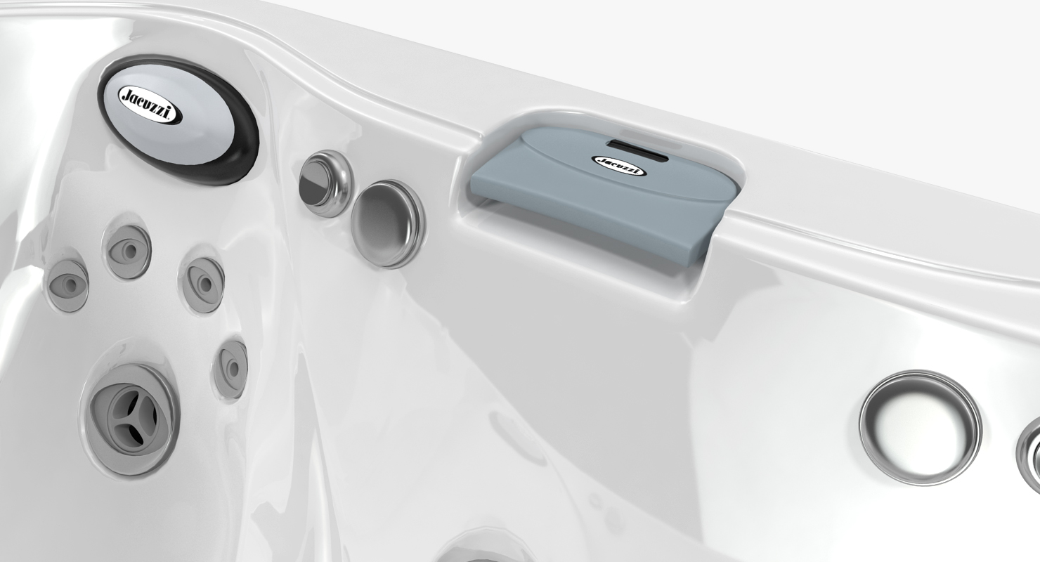 Jacuzzi J-335 Six Person Hot Tub 3D