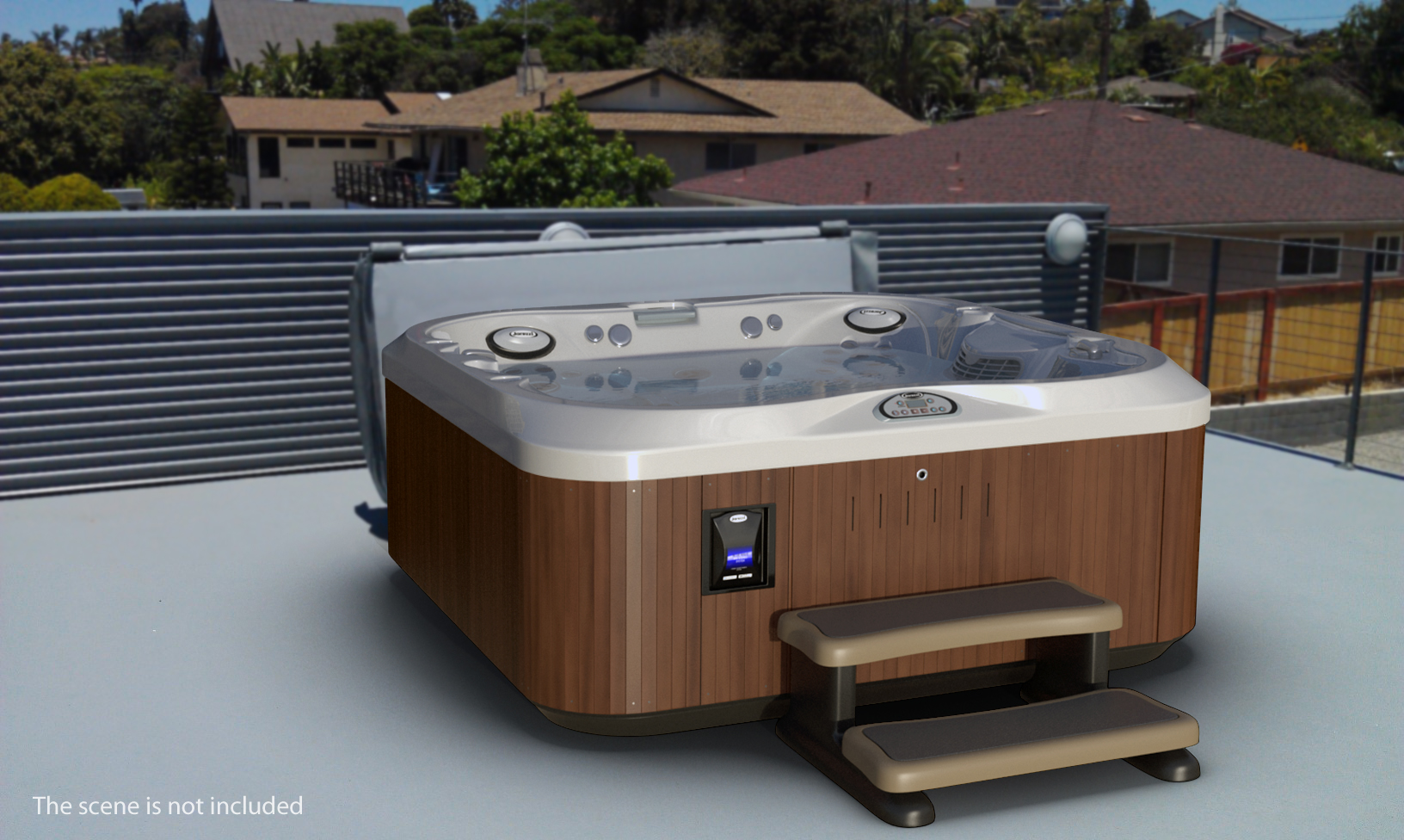 Jacuzzi J-335 Six Person Hot Tub 3D