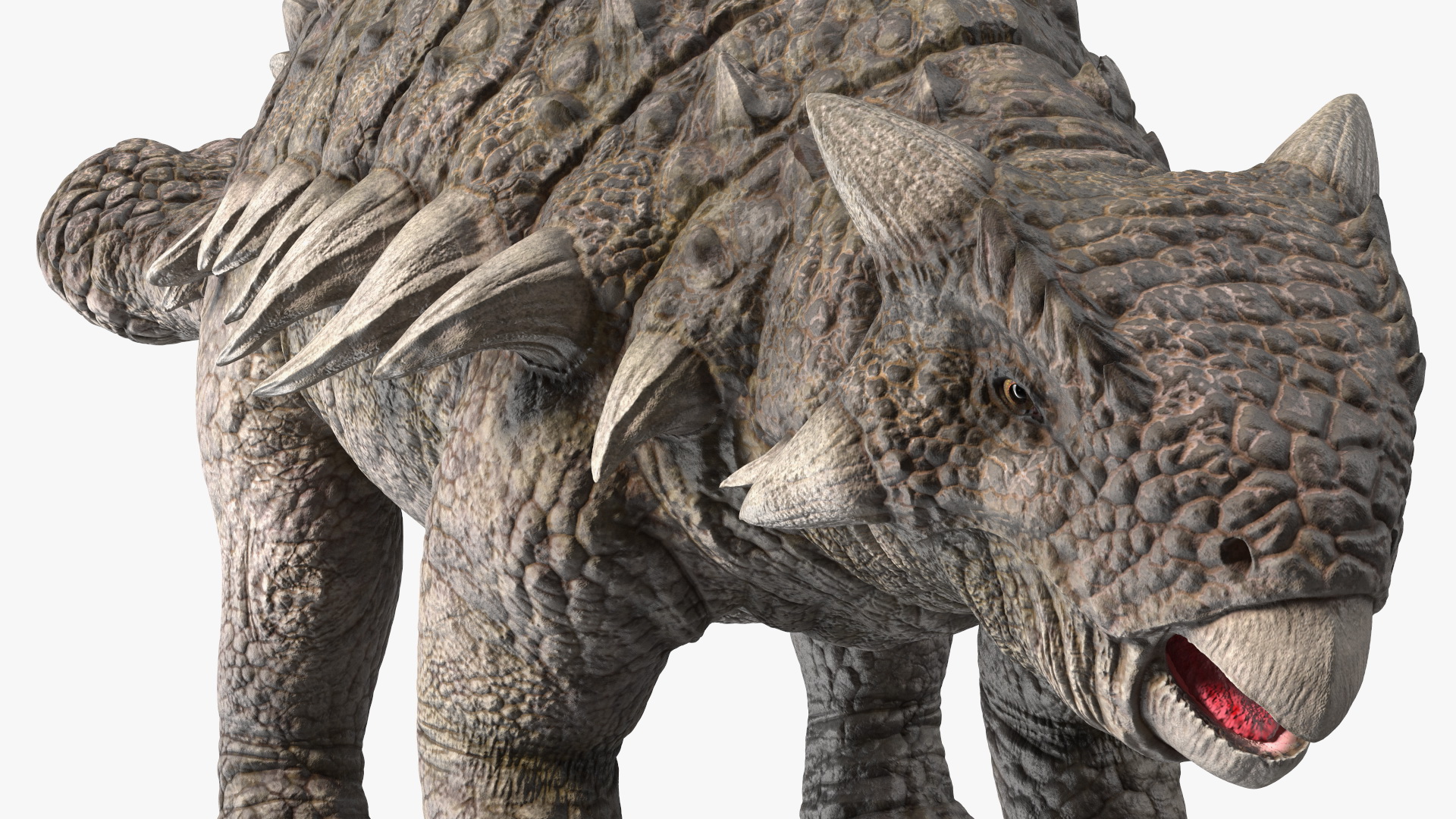 3D Alkylosaurus from Desert Habitats model