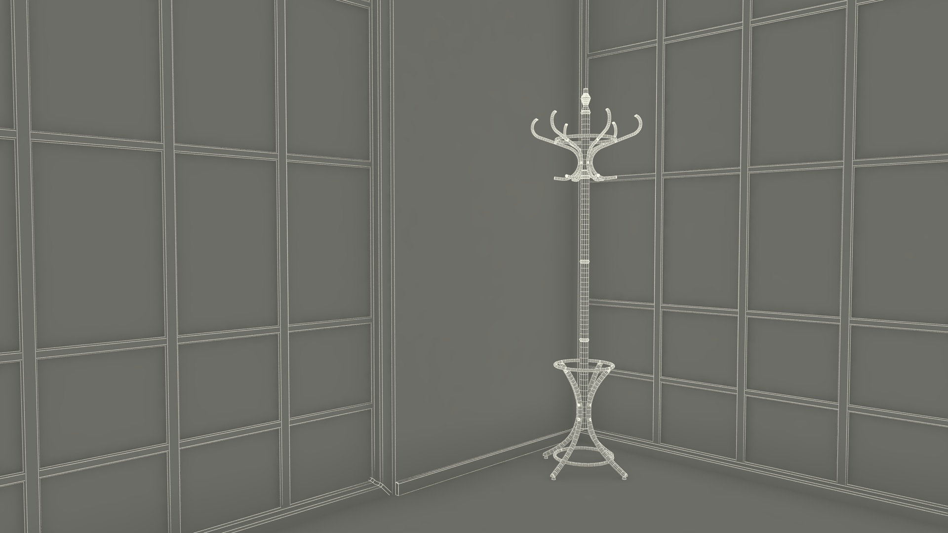 Furnished Office Meeting Room 3D model