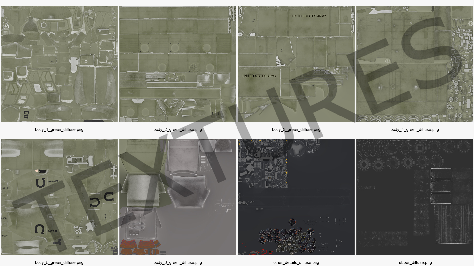 3D US Army Transport Helicopter With 20 ft ISO Container model