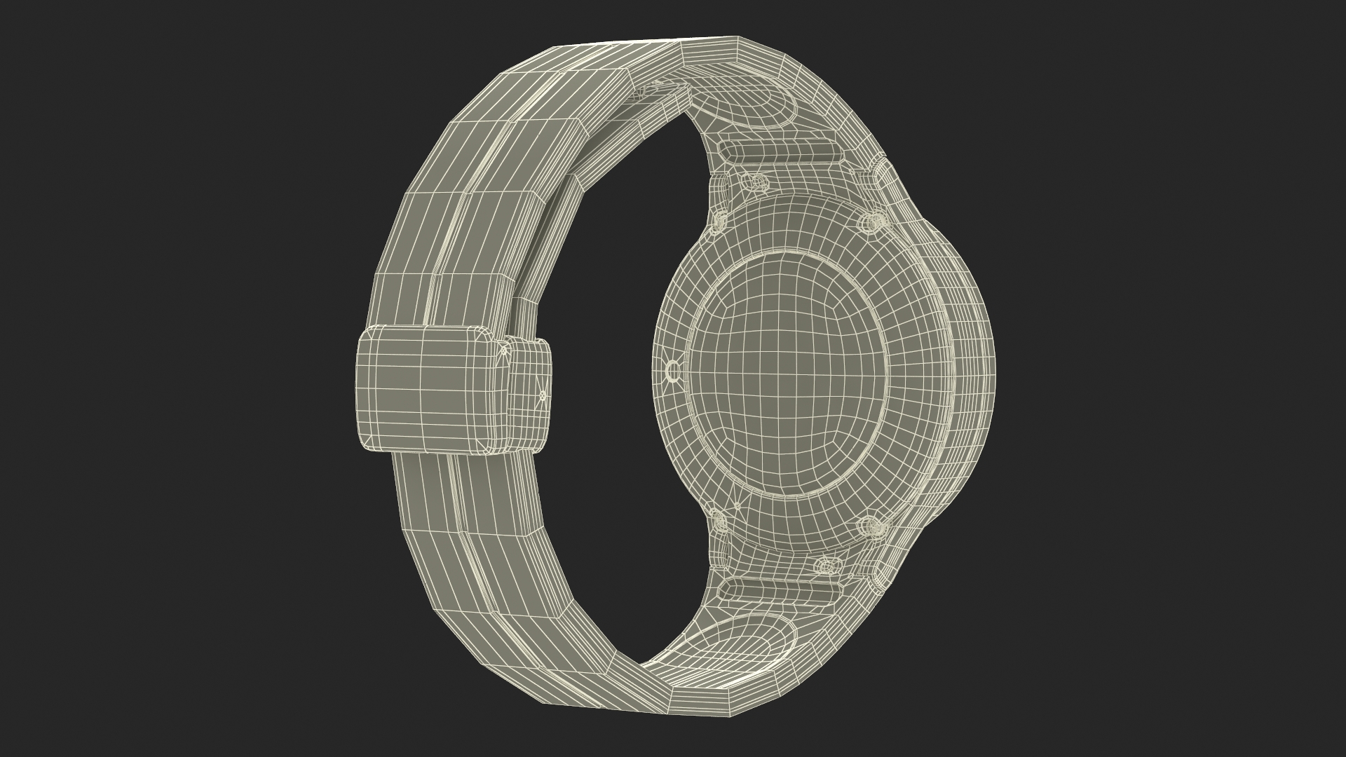 3D Gray Samsung Galaxy Watch 5 Pro 45mm