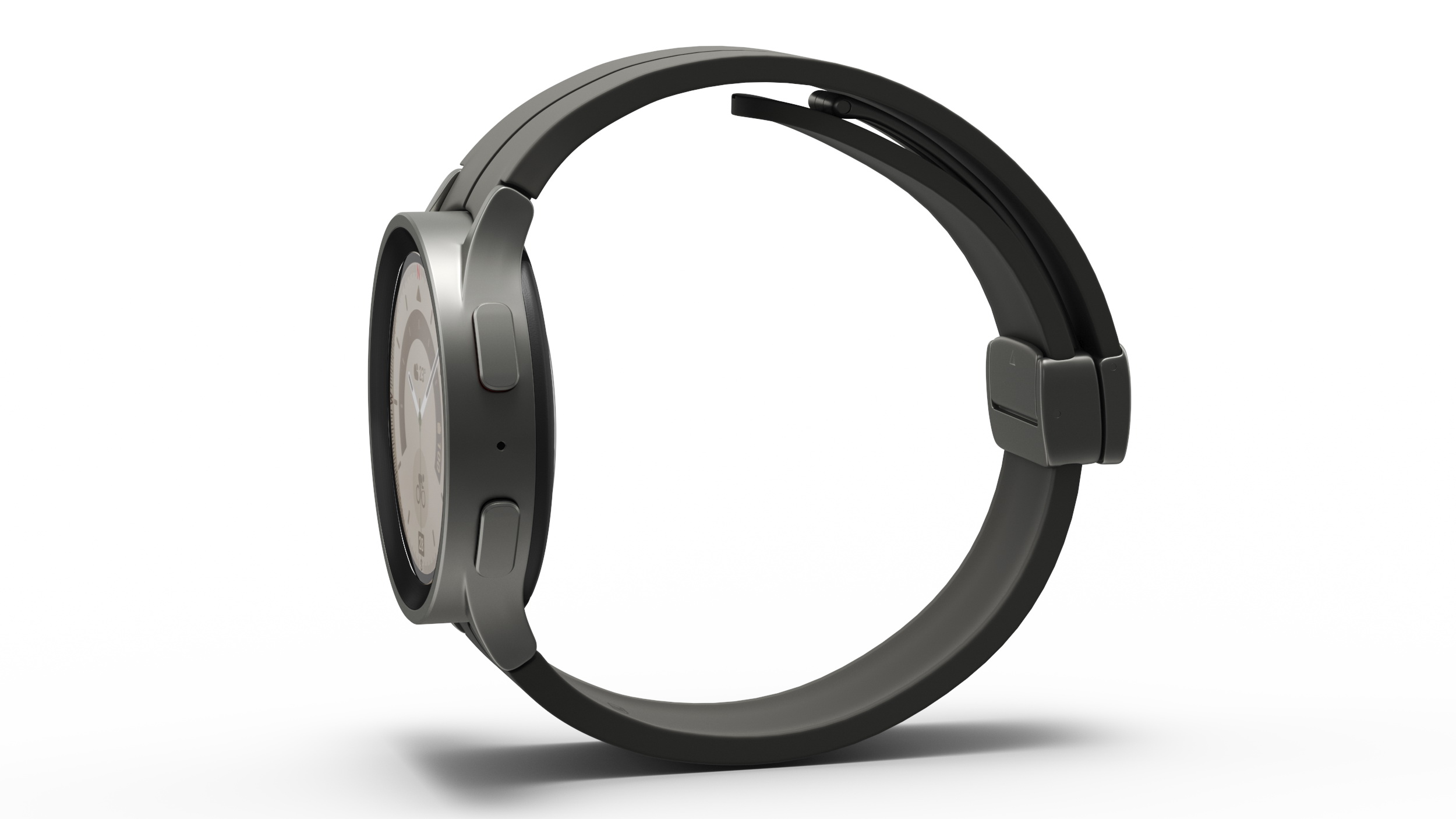 3D Gray Samsung Galaxy Watch 5 Pro 45mm