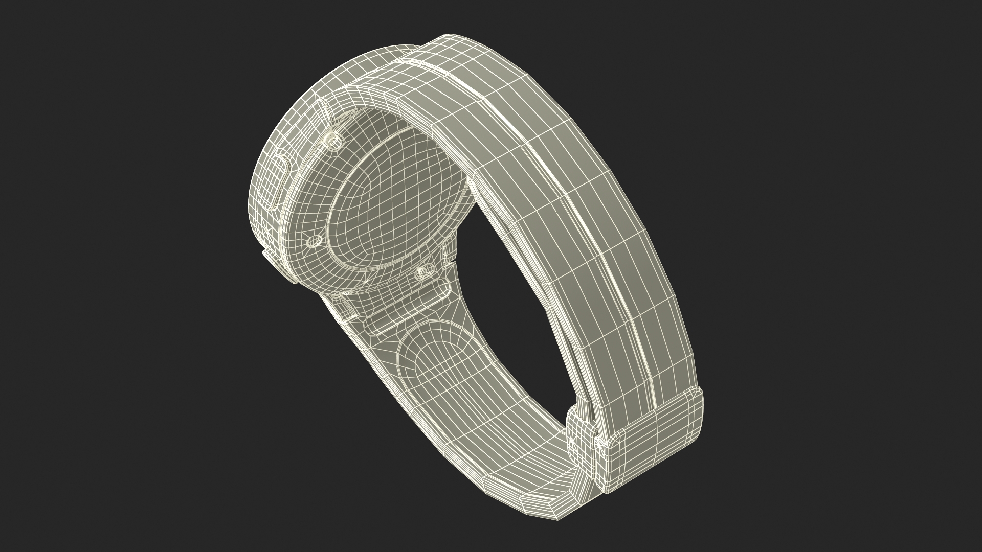 3D Gray Samsung Galaxy Watch 5 Pro 45mm