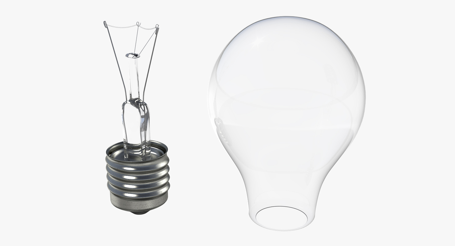 Electric Light Bulb 3D model