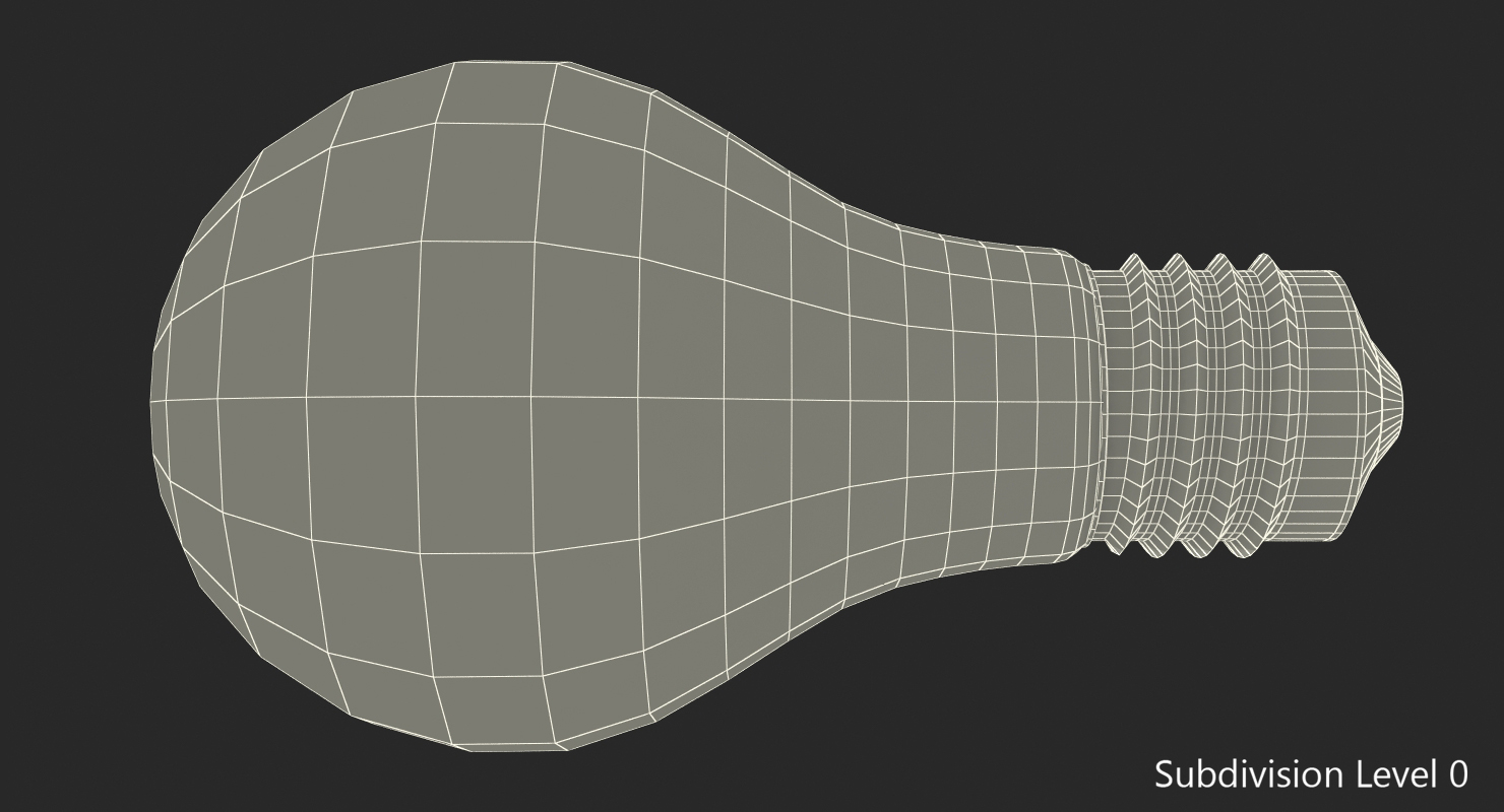 Electric Light Bulb 3D model