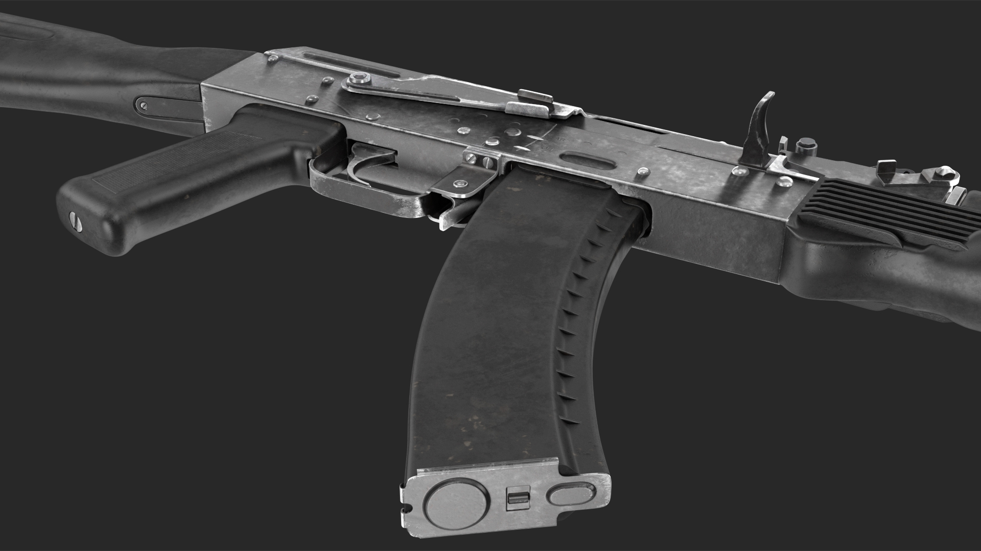 AK-74 Assault Rifle 3D model