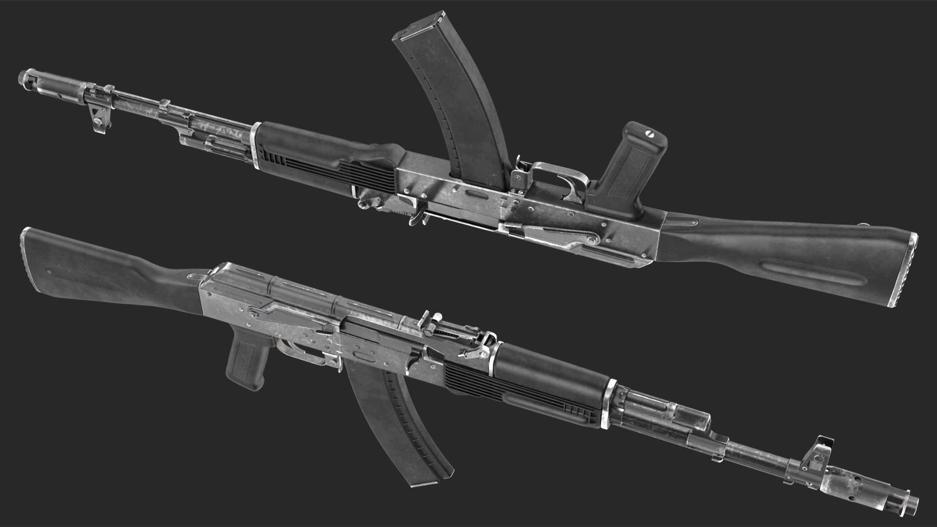 AK-74 Assault Rifle 3D model