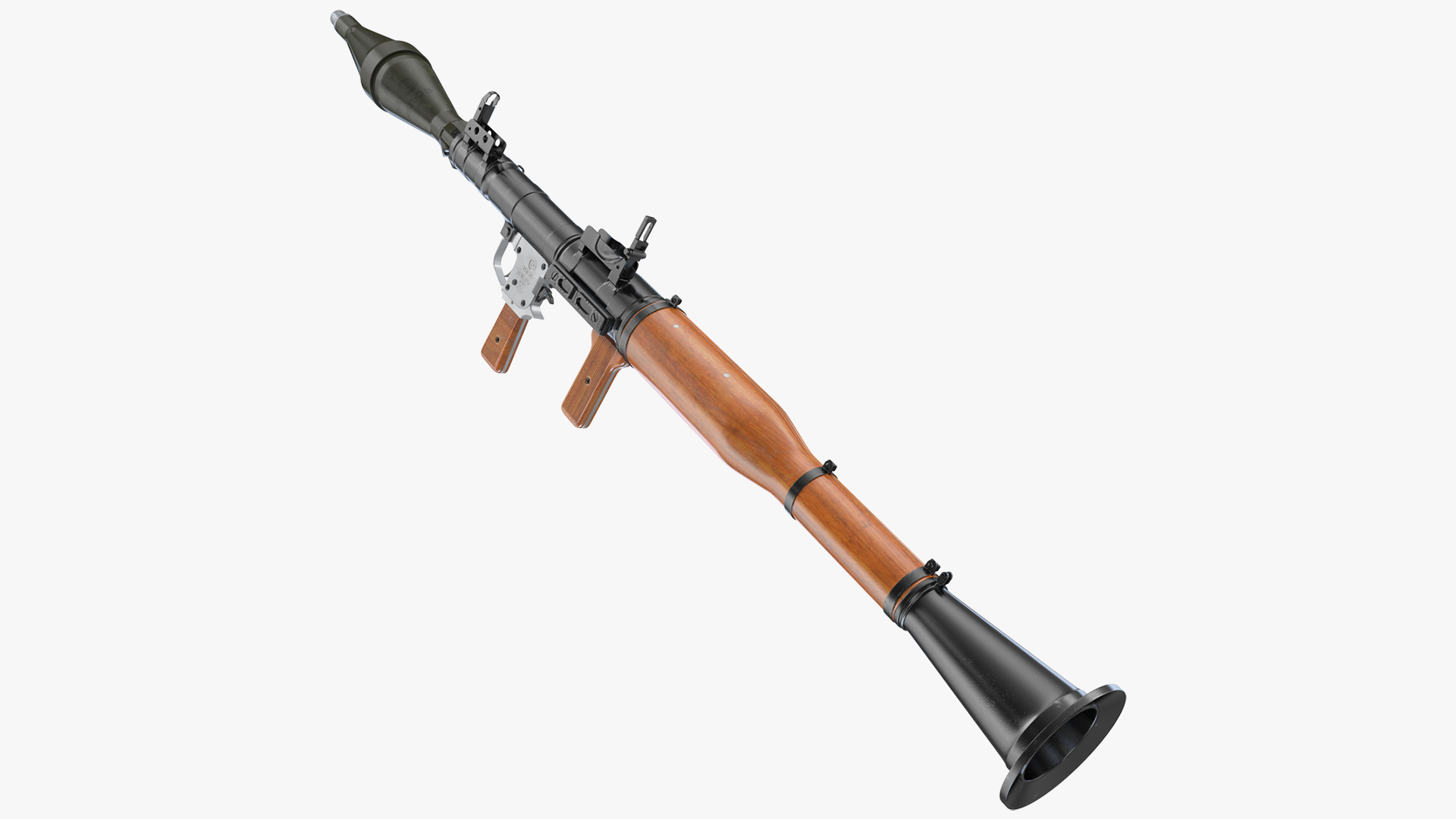 RPG-7 Rocket Propelled Grenade Launcher 3D model