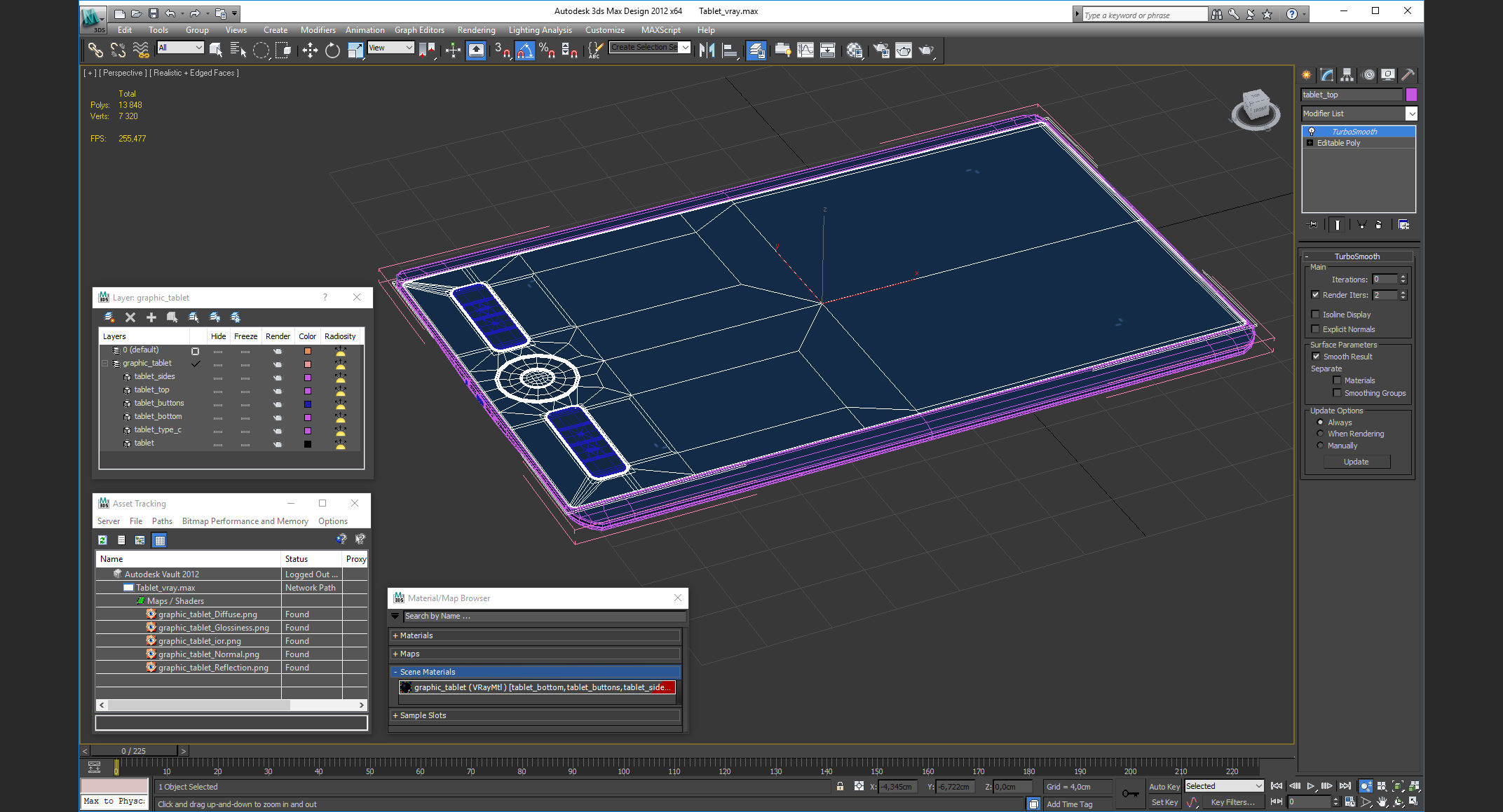 3D model Tablet