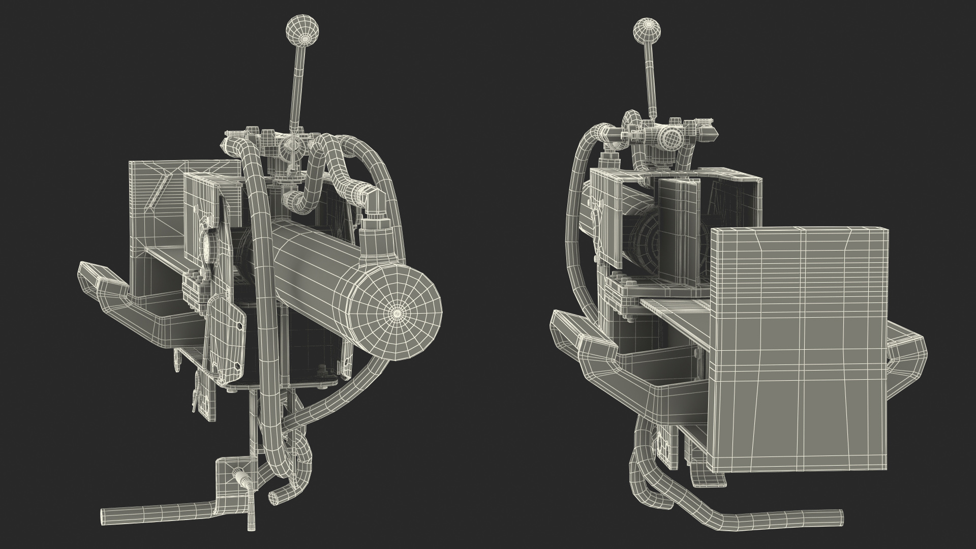 Hydraulic Log Splitter 3D