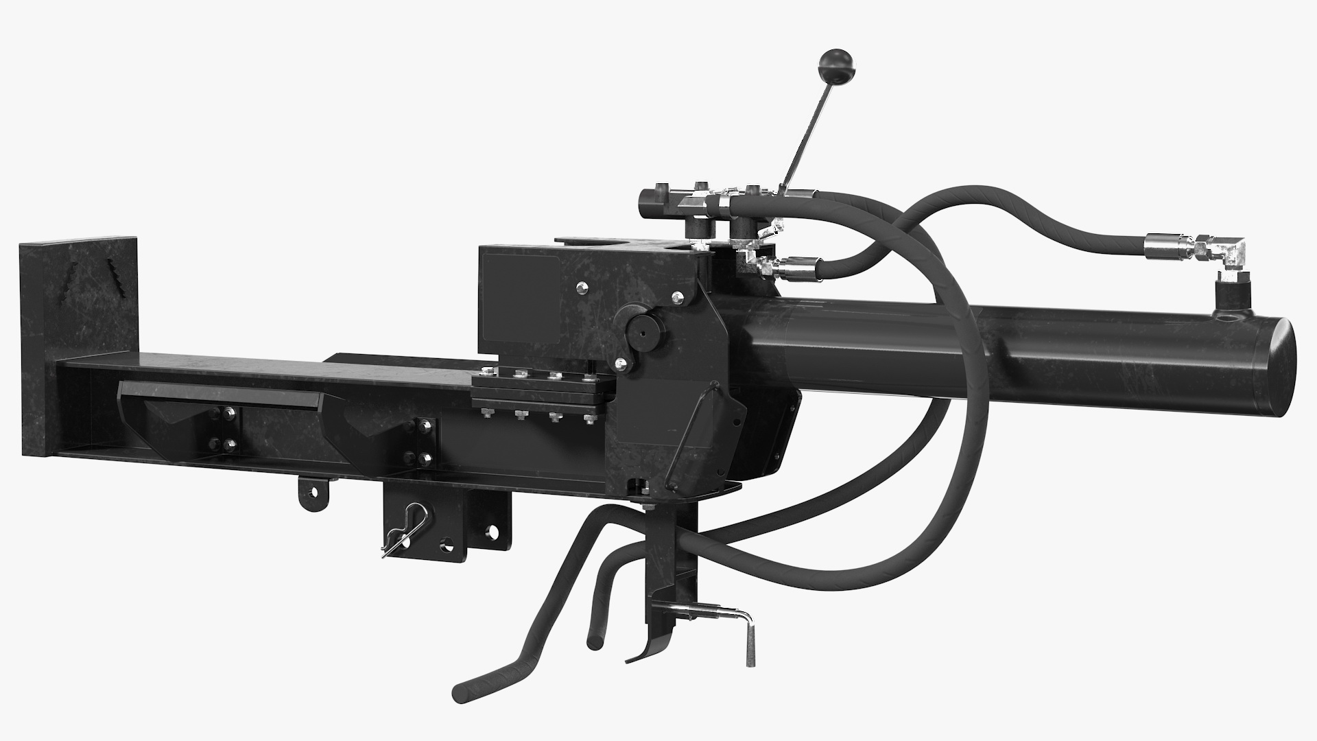 Hydraulic Log Splitter 3D