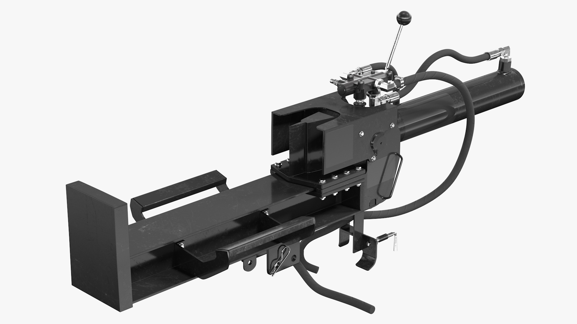 Hydraulic Log Splitter 3D