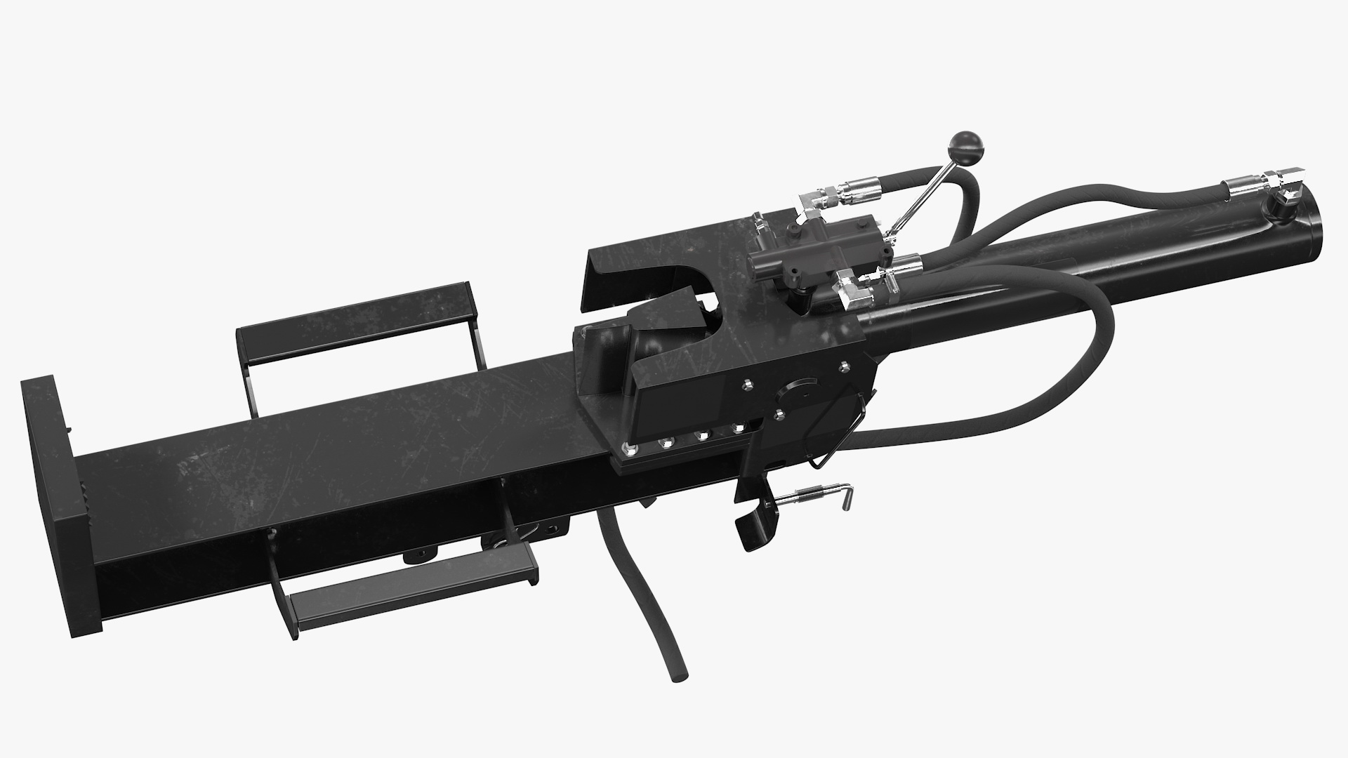 Hydraulic Log Splitter 3D