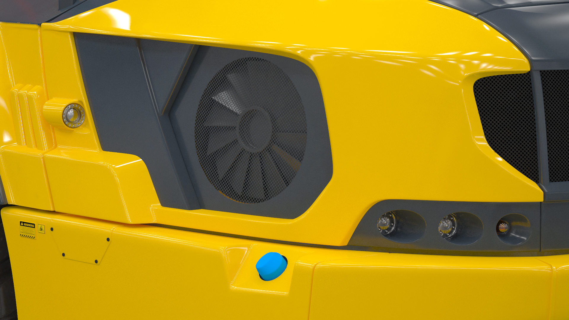Articulated Dump Truck Rigged 3D model