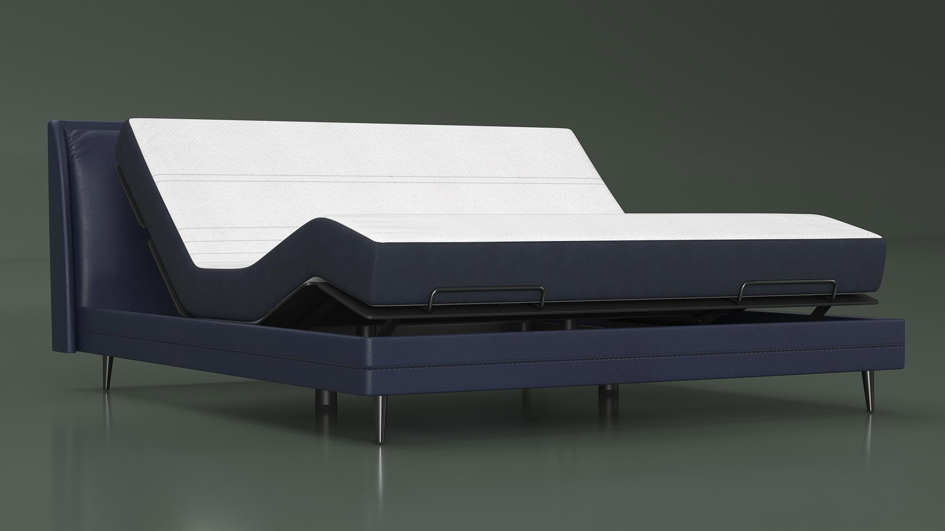 3D Smart Bed Pro Xiaomi Blue Curved Mattress